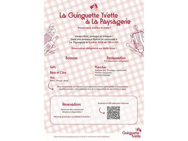 La Guinguette Yv’ette à La Paysagerie