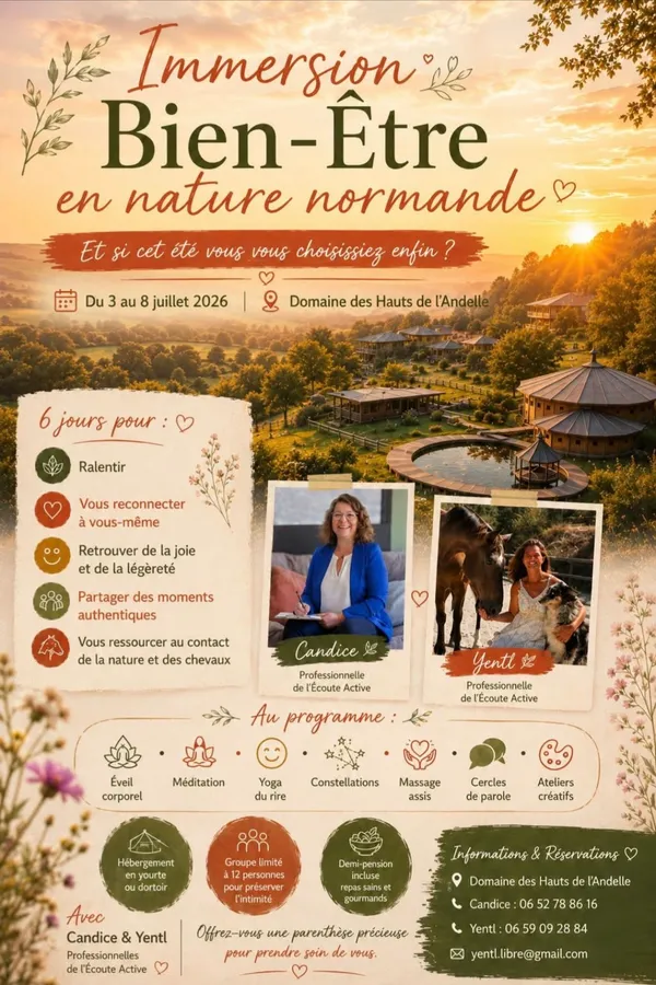 Immersion Bien-être en nature normande