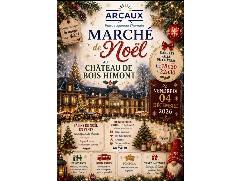 Marché de Noël au Château de Bois-Himont