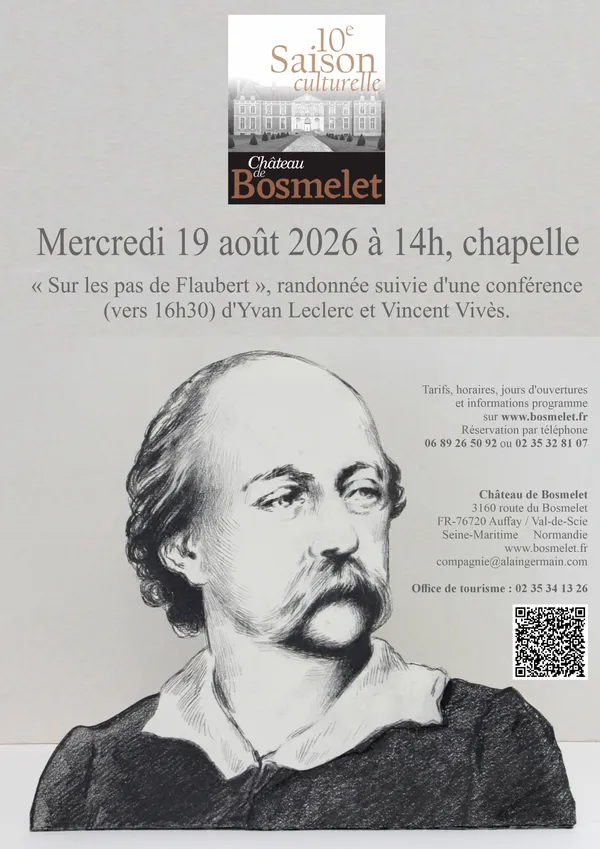 Randonnée-conférence sur les pas de Flaubert