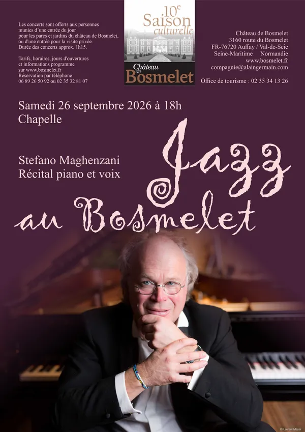 Jazz au Bosmelet - Récital de piano et voix