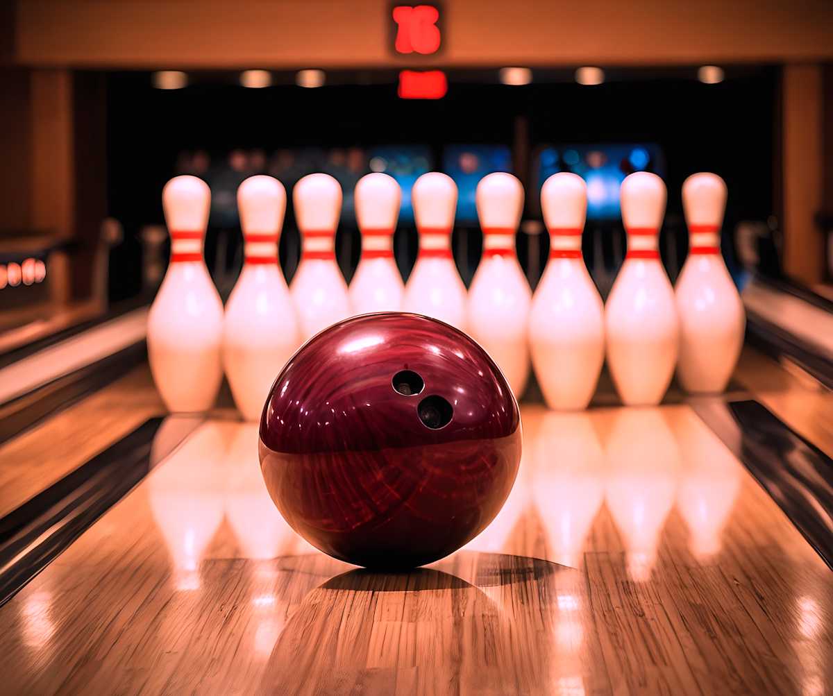Honfleur rose - Après-midi bowling avec les jeunes de Honfleur