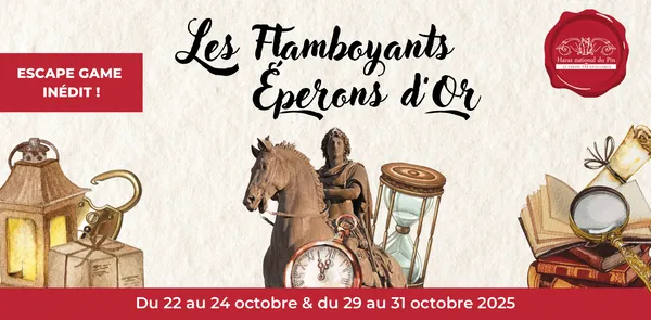 Escape Game « Les flamboyants éperons d'or » au Haras national du Pin