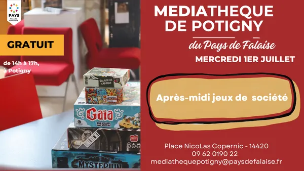 Après-midi jeux de société : "autour du jeu"