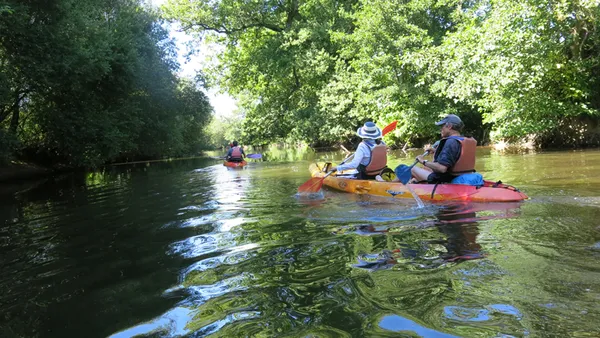 Découverte de la Sélune en canoë bi-places