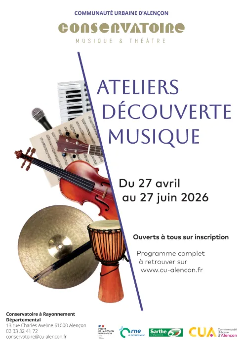 Ateliers découverte musique