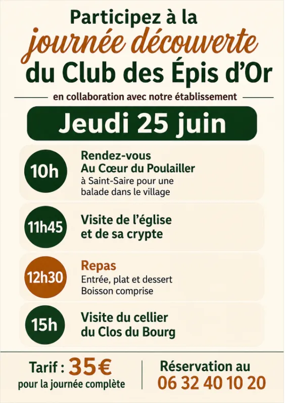 Journée découverte Saint-Saire