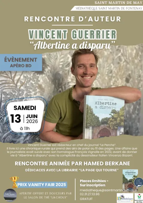 Apéro BD avec Vincent Guerrier