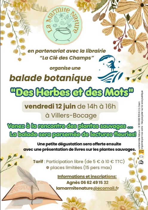 Balade botanique à Villers-Bocage