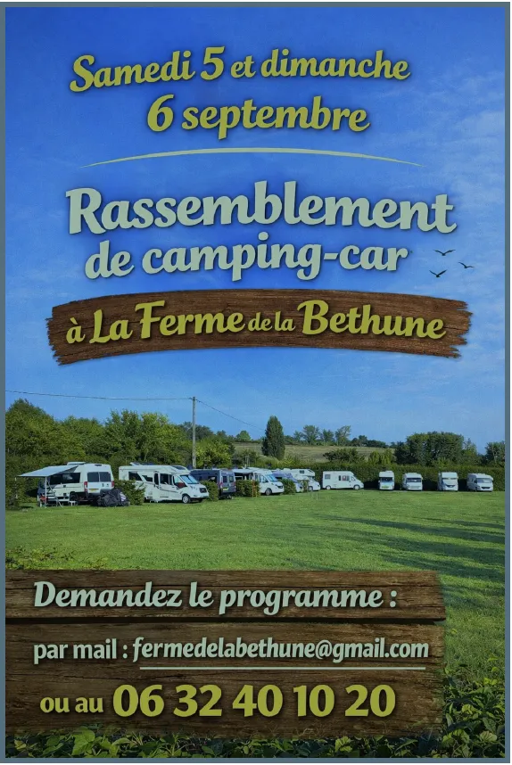 Rassemblement de camping-car