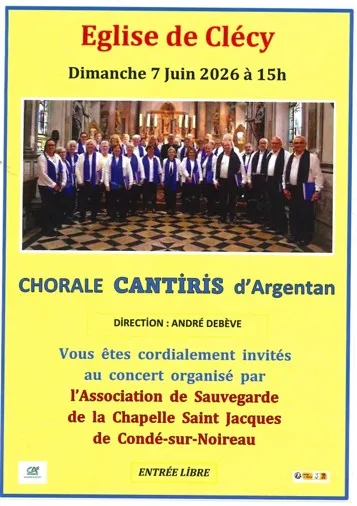 Concert de la Chorale Cantiris d'Argentan
