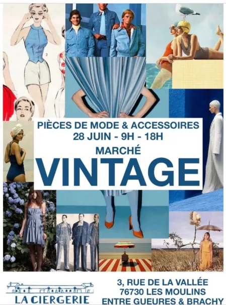 Marché vintage