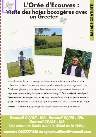 Visite des haies bocagères