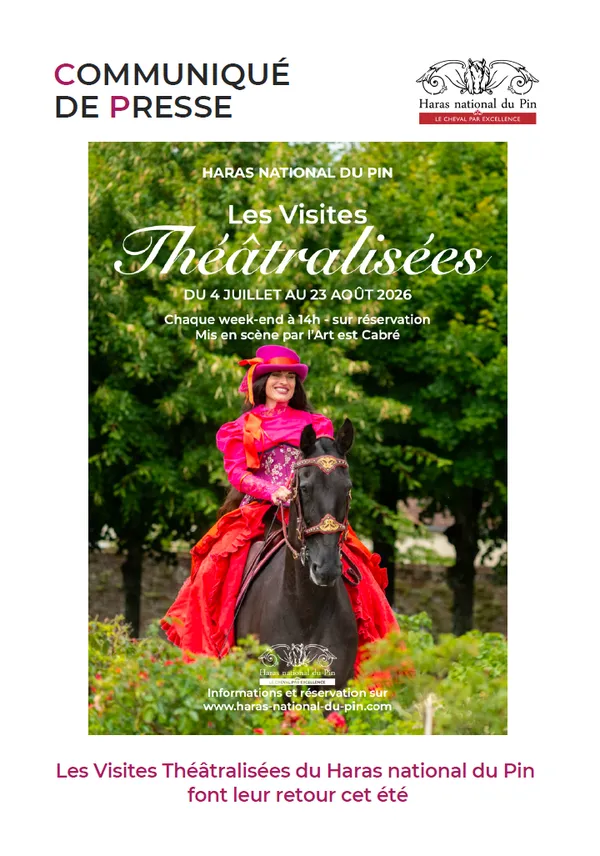 Les visites théâtralisées du Haras national du Pin