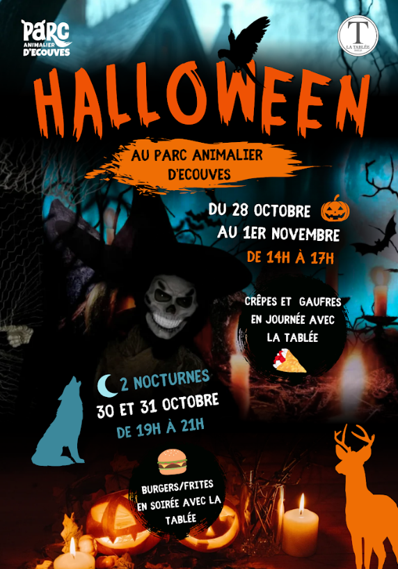 Halloween au Parc Animalier d’Écouves