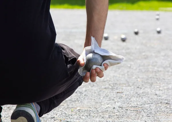 Concours de pétanque à Aumale