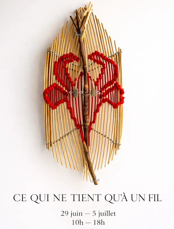Exposition : Ce qui ne tient qu'à un fil