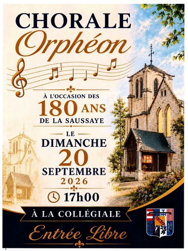 Concert de la Chorale Orphéon - Journée du Patrimoine