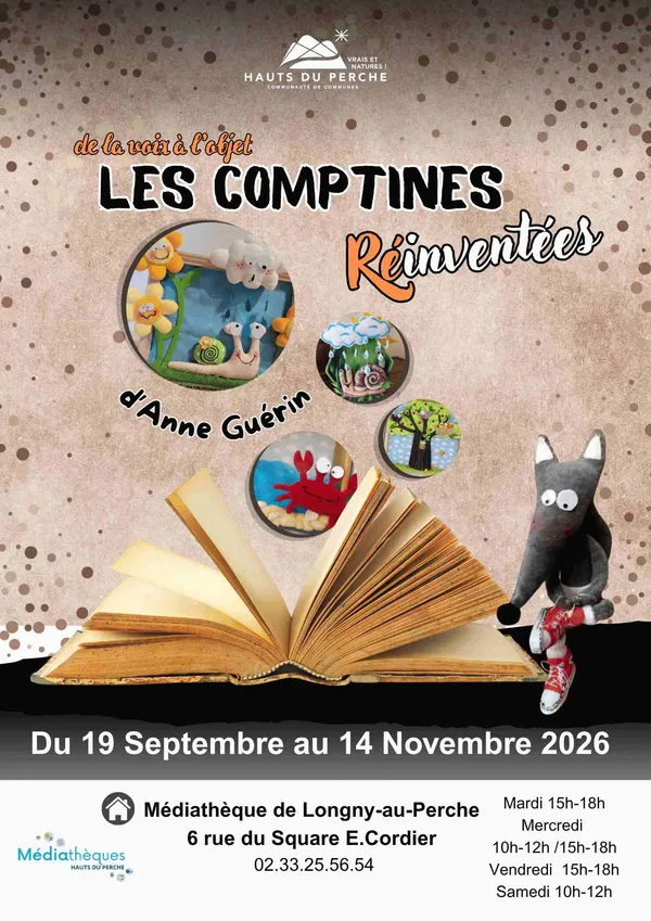 Exposition : De la voix à l'objet : Les comptines réinventées