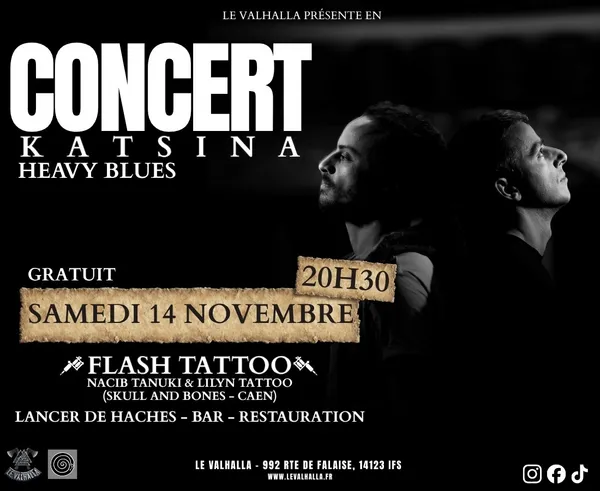 CONCERT KATSINA AU VALHALLA