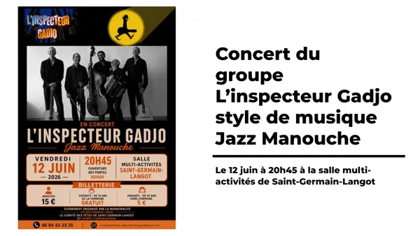 L'inspecteur Gadjo : Concert