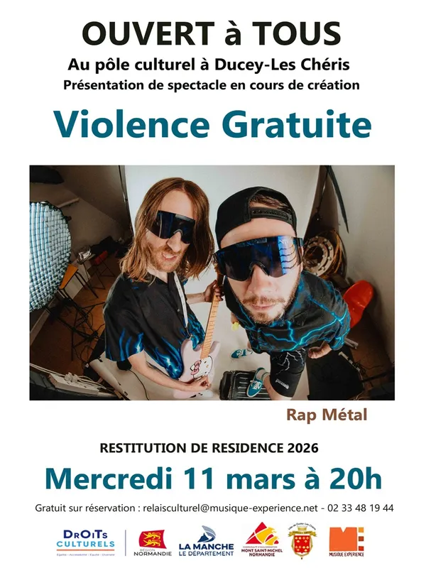 Restitution de spectacle en cours de création : "Violence gratuite" 