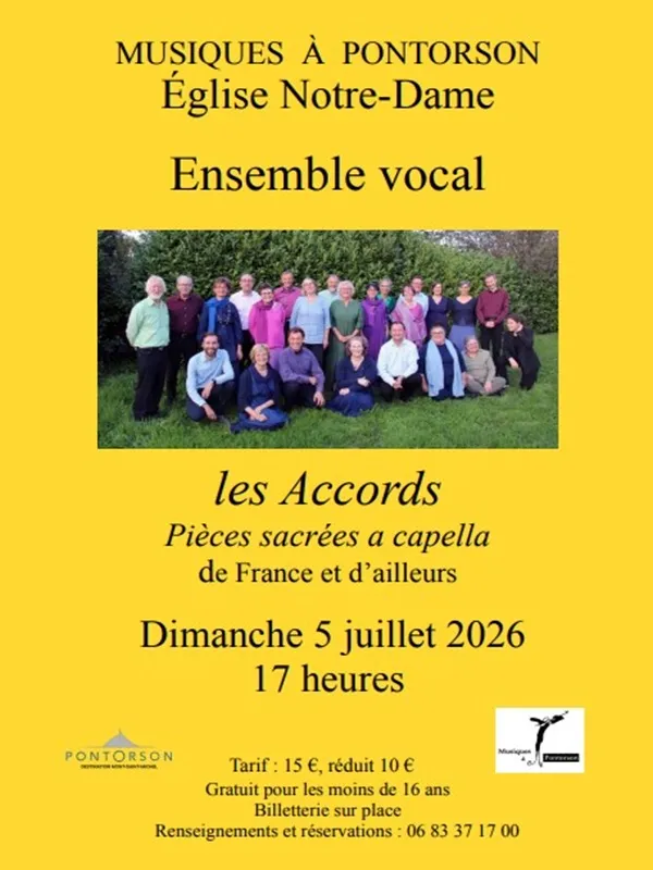 Concert de l'ensemble vocal "Les accords"