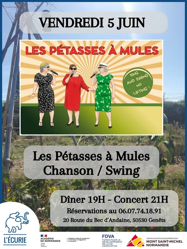 Concert "Les Pétasses à Mules"