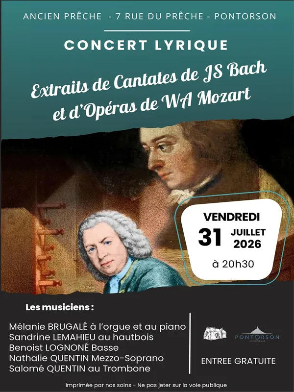 Concert lyrique "Bach et Mozart"
