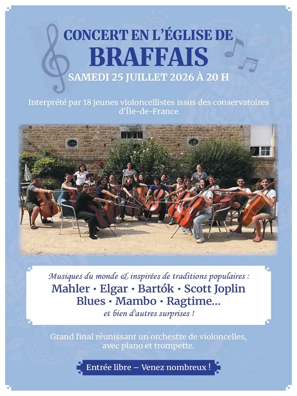 Grand concert de fin de stage