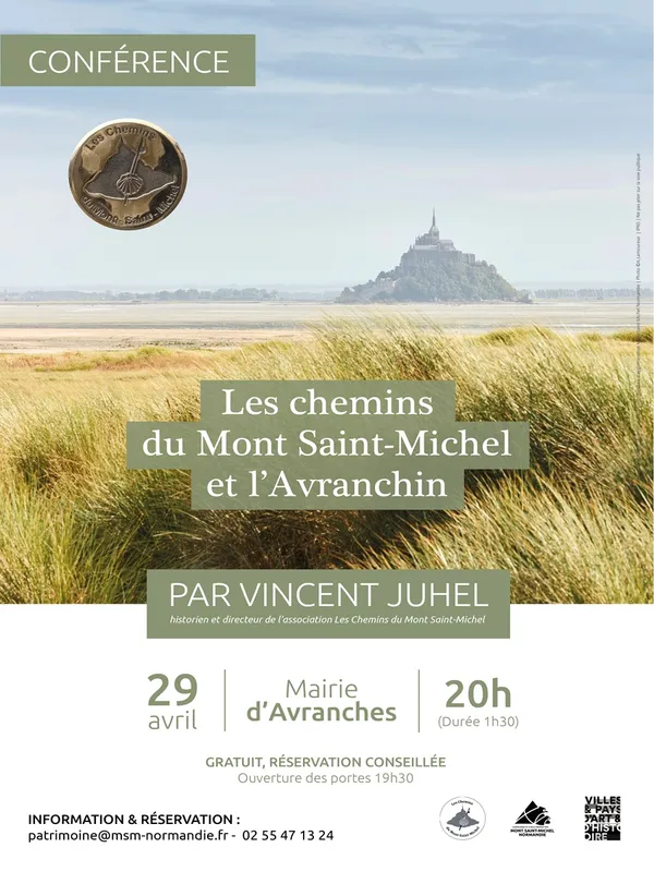 Conférence "Les Chemins du Mont-Saint-Michel et l'Avranchin"