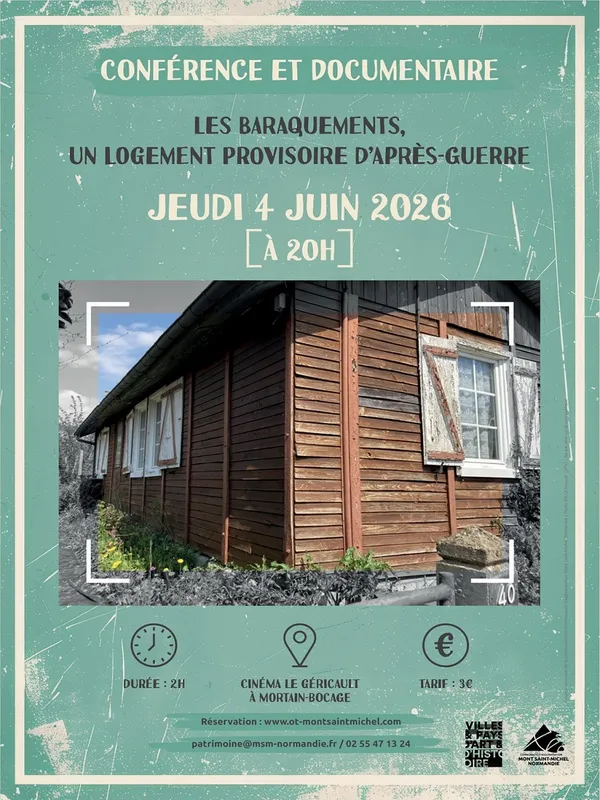 Conférence "Les baraquements, un logement provisoire d’après-guerre"