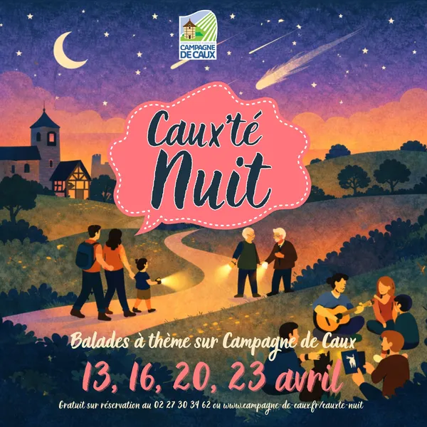 Caux'té Nuit : Balade sonore