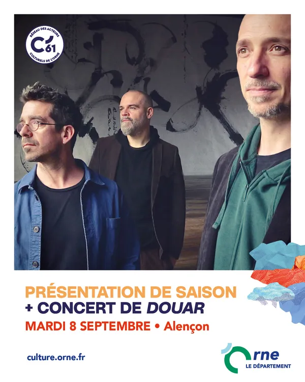 Présentation de saison C'61 2026-2027 + Douar (concert)