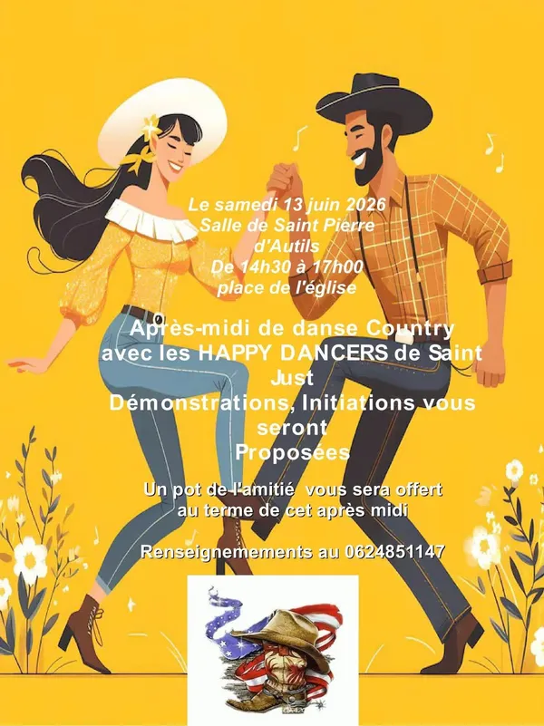 Après-midi danse country
