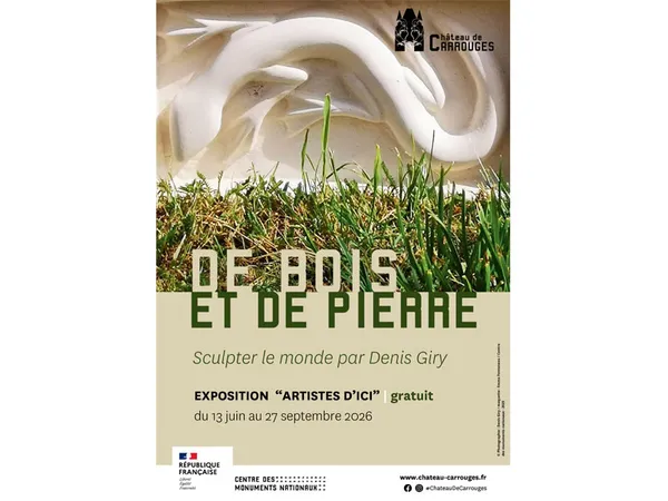 Exposition "De bois et de pierre. Sculpter le monde" par Denis Giry