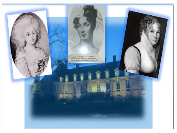 Fervaques commémore Delphine De Custine - Château Le Kinnor de Fervaques