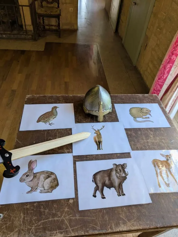 Visite jeu "Deviens chevalier !"