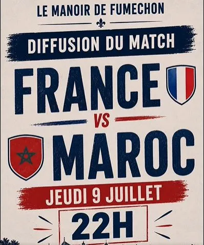 Diffusion du match