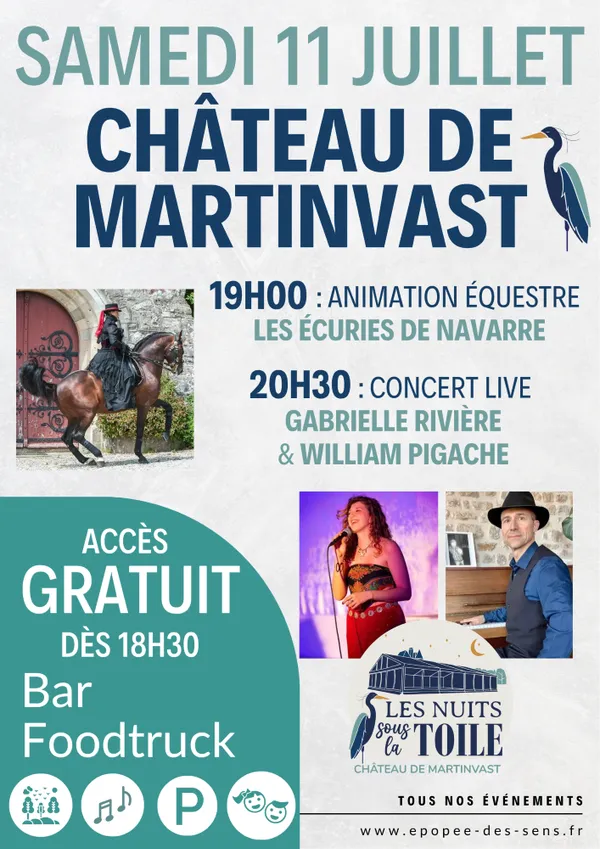 Animation équestre et concert live