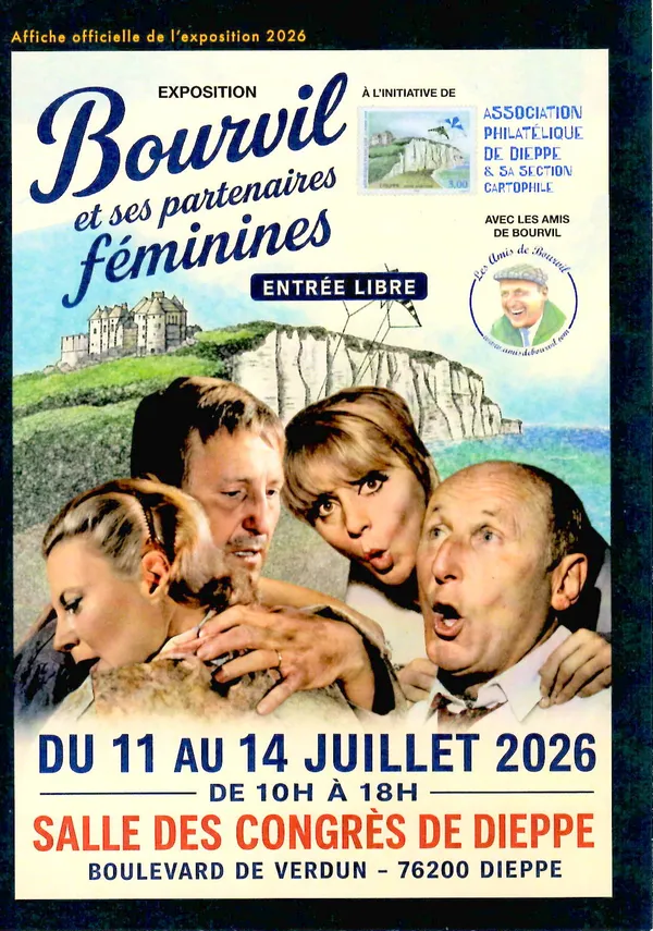[Exposition] Bourvil et ses partenaires féminines