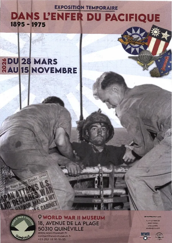 Exposition temporaire "Dans l'enfer du Pacifique"