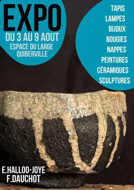 Exposition de peinture : Elisabeth Haloo Joye et Françoise Dauchot