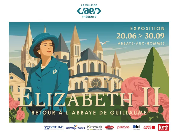Exposition : "Elizabeth II, retour à l'Abbaye de Guillaume"