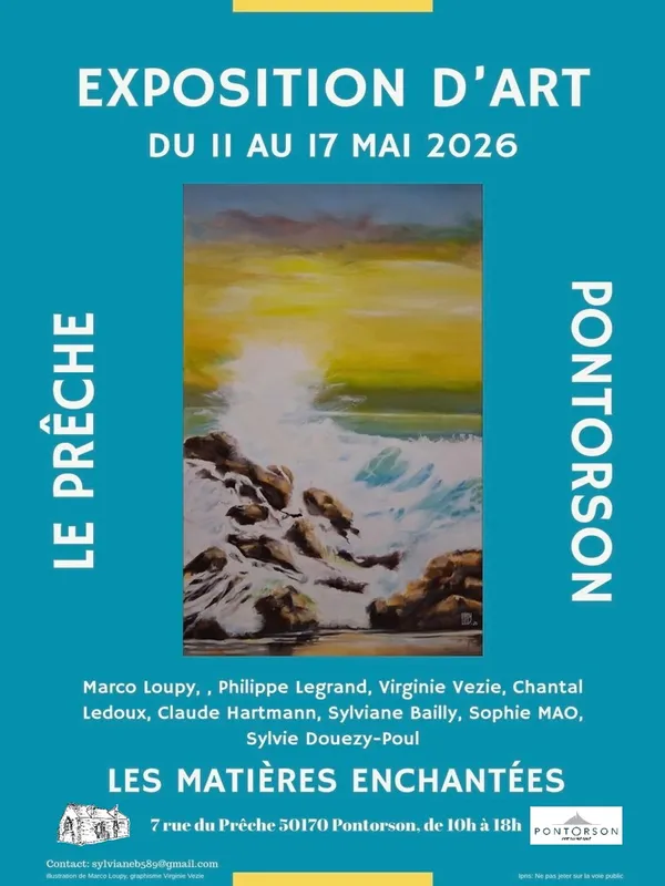 Exposition d'art "Les matières enchantées"