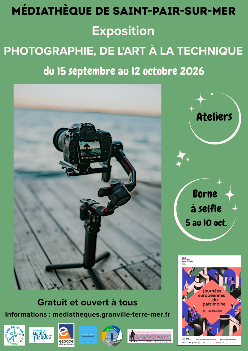 Exposition : Photographie, de l'art à la technique