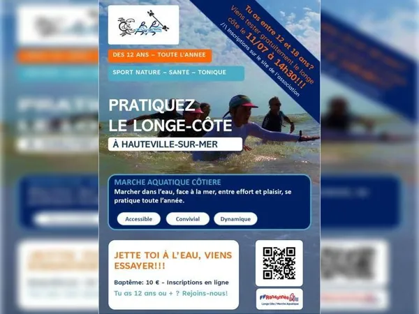 Découverte longe-côte pour ados