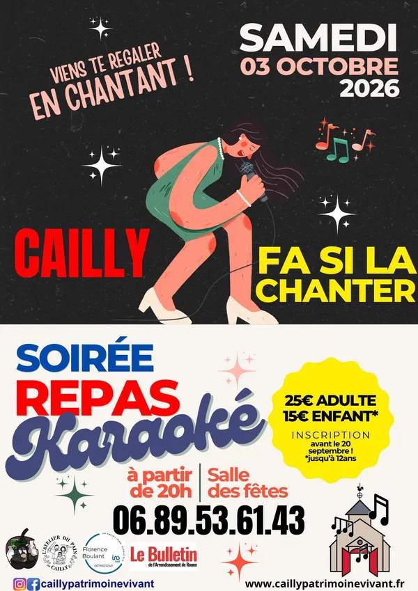 Repas Karaoké "Fa Si La Chanter"