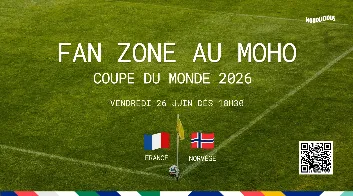 Fan Zone Coupe du monde football 2026 France-Norvège