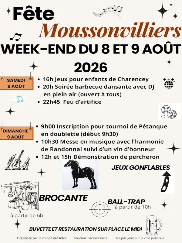 Fête communale et vide-greniers